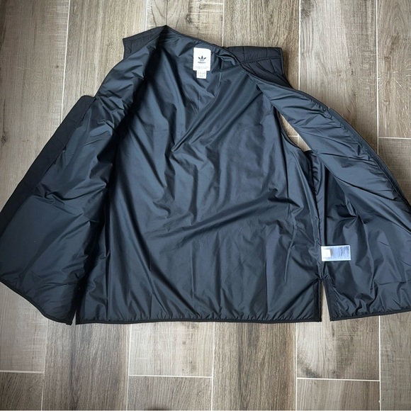 Mens Adidas Originals Men's Black Padded Vest GN8047 - Picture 5 of 8